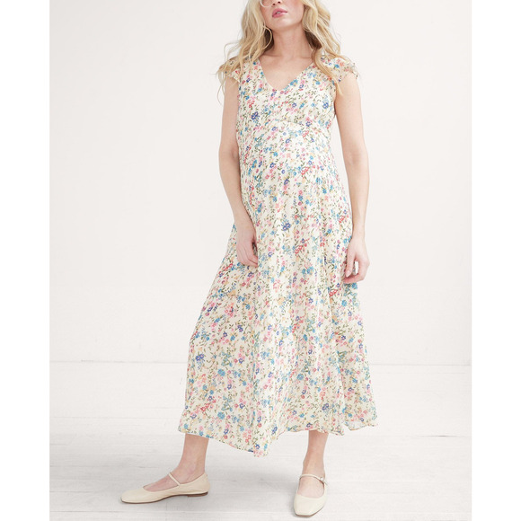 Hatch 'The Amara' White Dress Size 2 - NWT - Picture 1 of 4